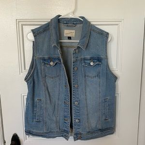 Universal Thread Denim Jean Vest L